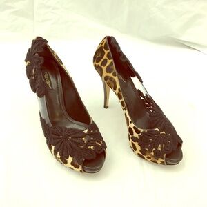 Dolce & Gabbana Cheetah Print Heels